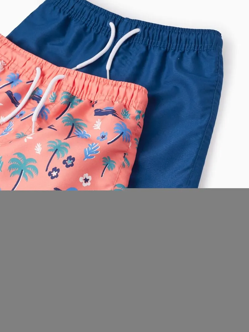 2 Shorts De Bain Pour Garçon  EXPLORING AUSTRALIA - Rose