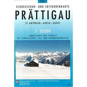 248S PRATTIGAU ECHELLE 1 50 000