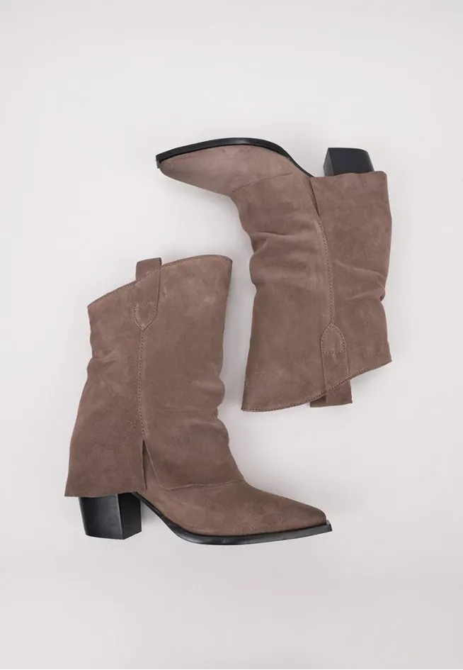 7140 Lol BOTTES SEMI-HAUTES À TALON