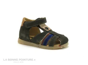 Achat chaussures Bopy Bébé Sandale, vente Bopy RADIUSA Kaki - Nu-pieds BEBE Garcon