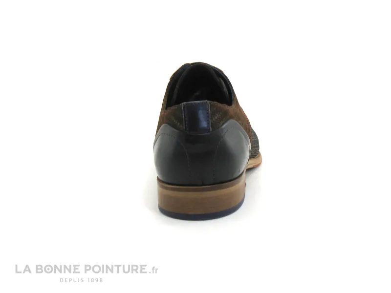 Achat chaussures Coxx Borba Homme Chaussure habillée, vente Coxx MREVINTAGE Brown Black - Derby habille Homme