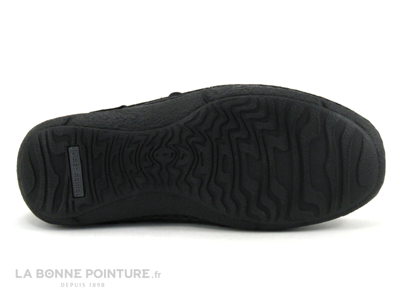 Achat chaussures Josef Seibel Homme Ville / Travail, vente Josef Seibel 43687 Anvers 87 - Chaussure noire Homme lacet et zip