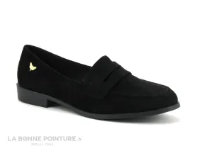 Achat chaussures Les ptites bombes LPB Femme Mocassin, vente LPB Les Petites Bombes - GOSSINA - Mocassin Noir Suedine
