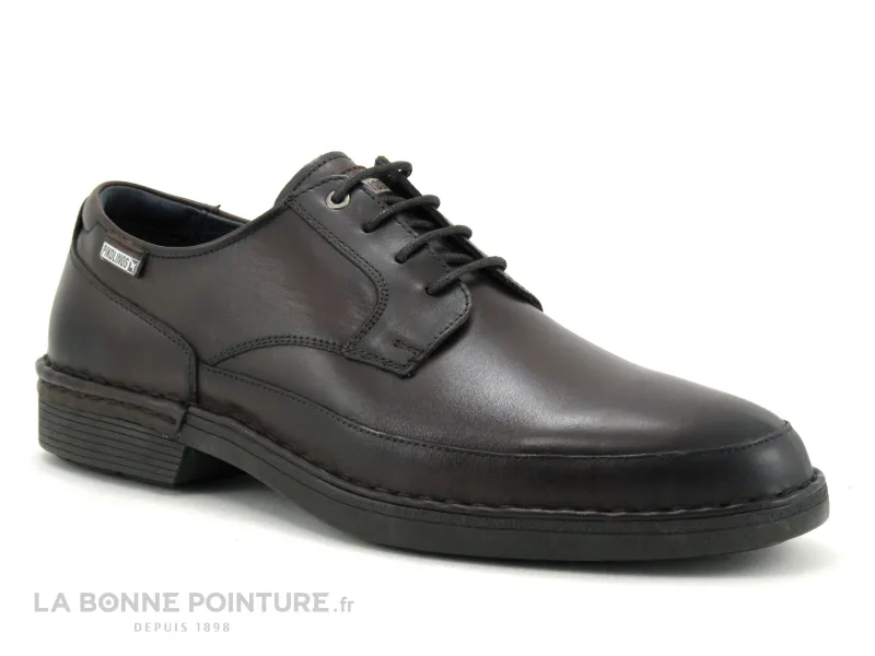 Achat chaussures Pikolinos Homme Ville / Travail, vente Pikolinos INCA M3V-4182 Olmo - Chaussure derbi Homme marron