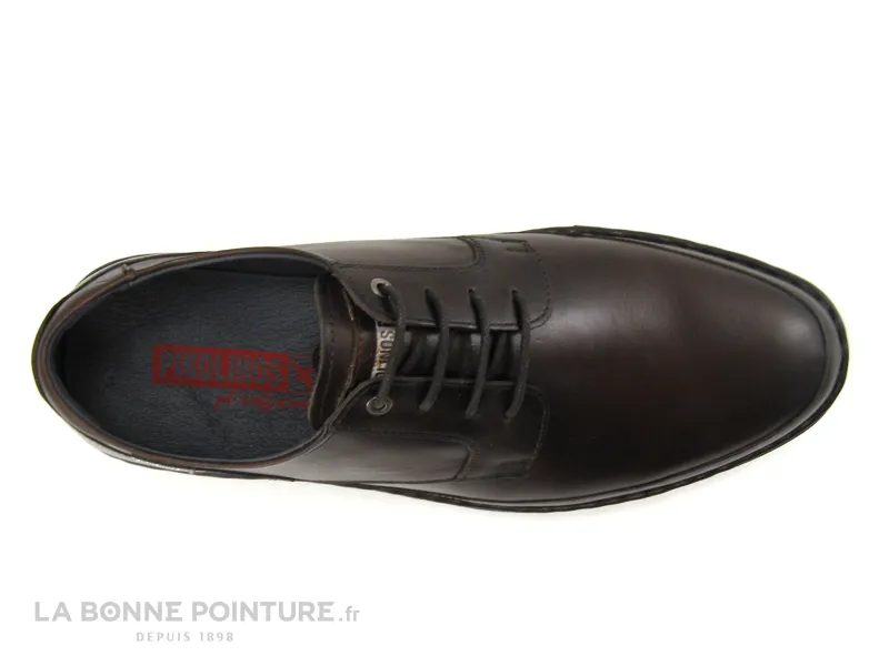 Achat chaussures Pikolinos Homme Ville / Travail, vente Pikolinos INCA M3V-4182 Olmo - Chaussure derbi Homme marron