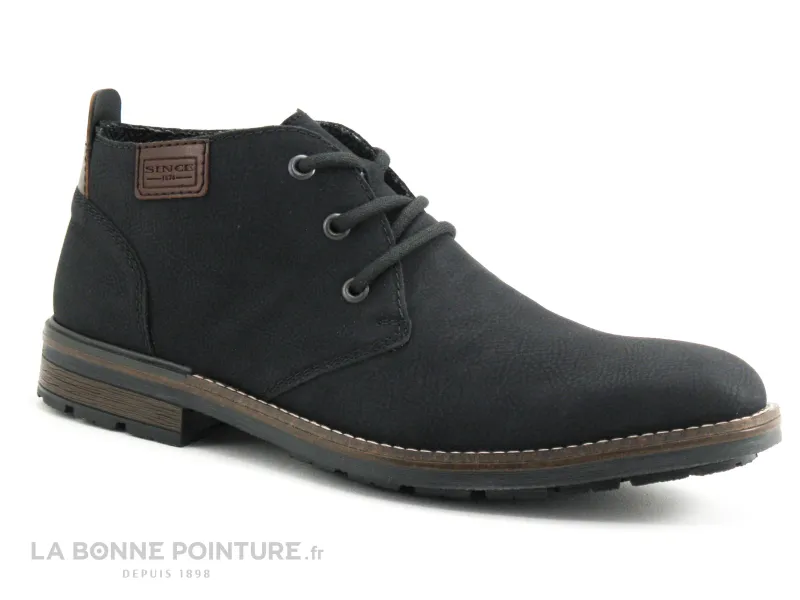 Achat chaussures Rieker Homme Boots, vente Rieker B1340-01 - Noir - Boots lacet Homme