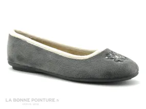 Achat chaussures RYB Femme Pantoufle Chausson, vente RYB 600 DW229 - Gris - Chausson ballerine Femme