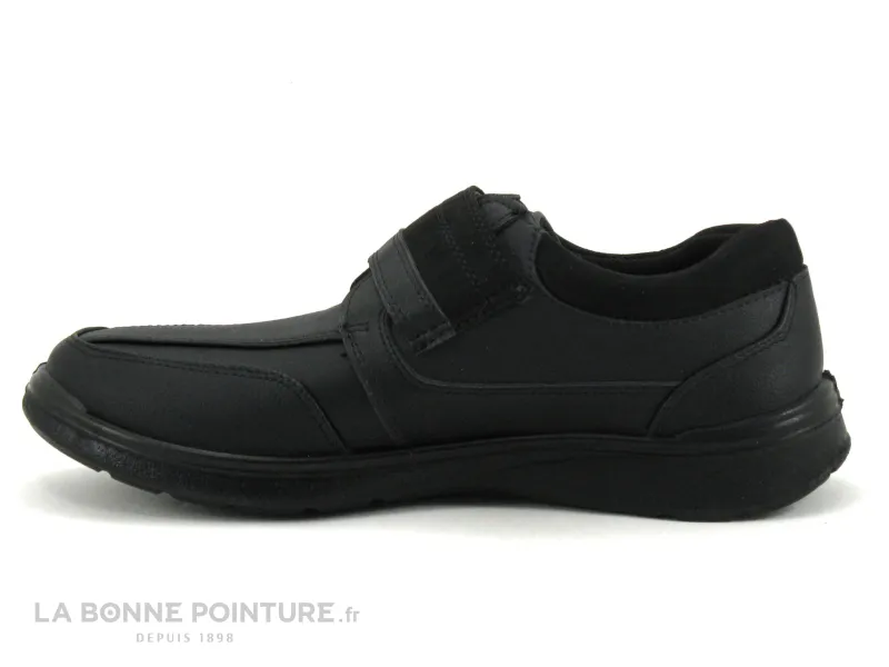 Achat chaussures Sweet R Homme Ville / Travail, vente Sweet R GRAFITI Noir - Chaussure Homme avec bride a scratch