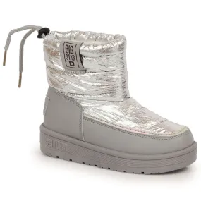 Après-ski fille argent métallisé Big Star KK374218