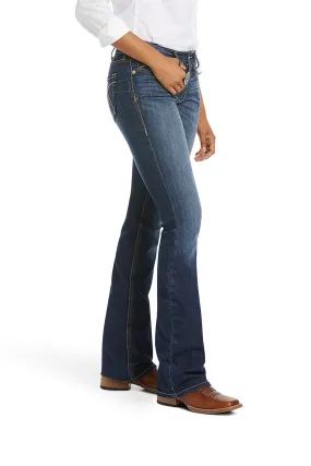 Ariat Jean bootcut Women's R.E.A.L Perfect Rise Stretch Rosa