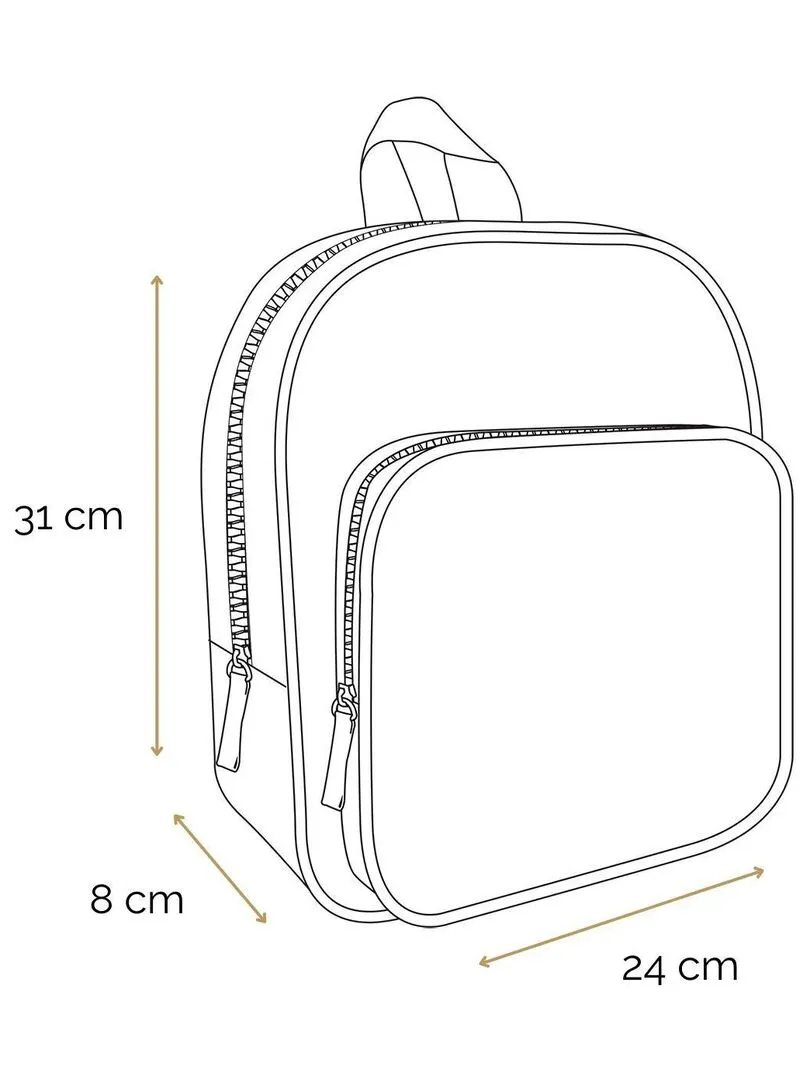 BAGTROTTER Sac à dos 31 cm avec poche maternelle  Harry Potter Rouge et Bleu - Multicolore