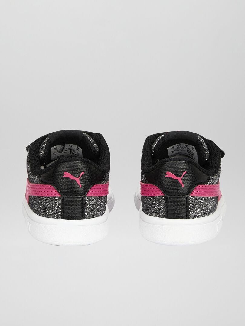 Baskets basse 'Puma' 'Smash V2 Glitz Glam' - Noir