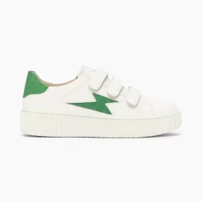 Baskets femme ELSA vert | 3 Suisses