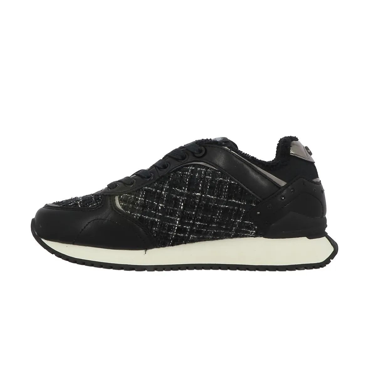 Baskets mode Colmar travis plus tweed noir