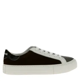 Baskets mode No name arcade sneaker java suede marron