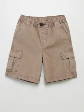 Bermuda avec poches à rabat - Beige