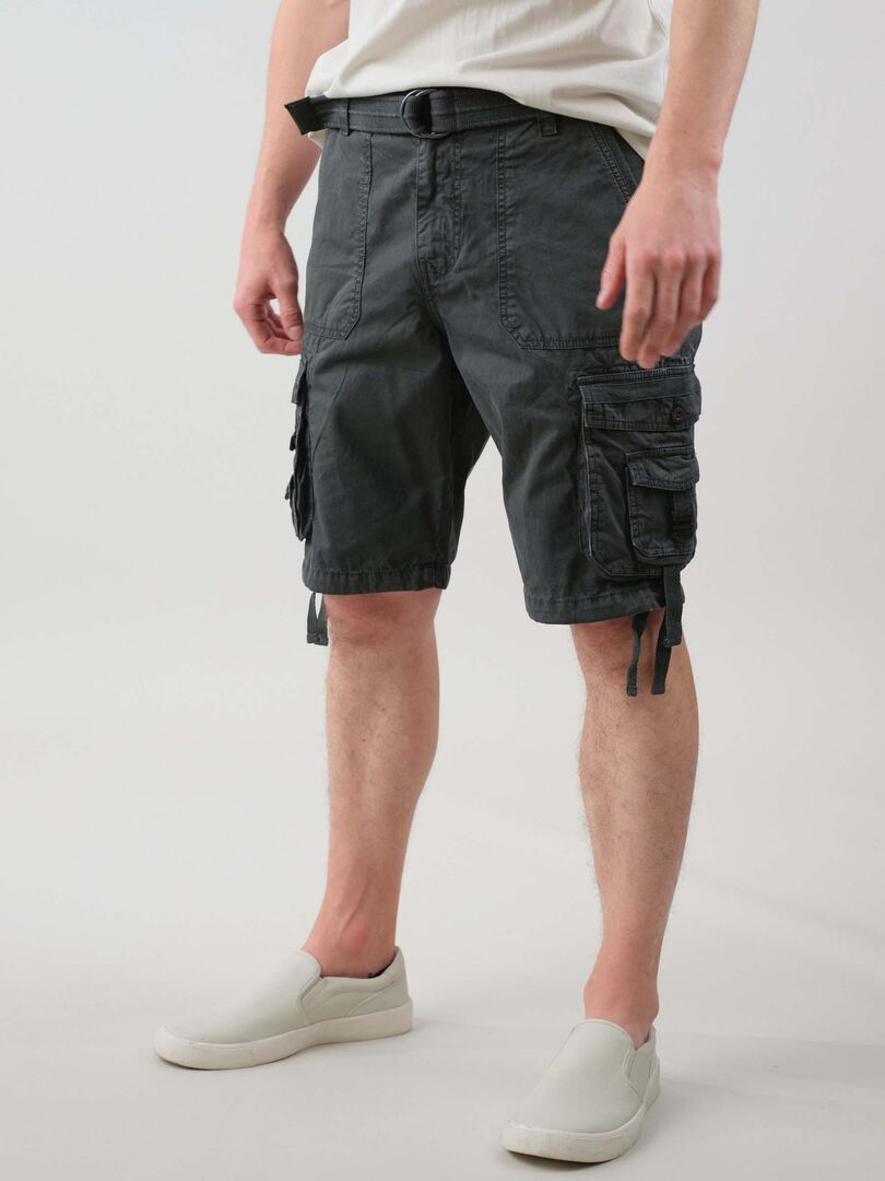 Bermuda casual pour homme 'Deeluxe' - gris anthracite