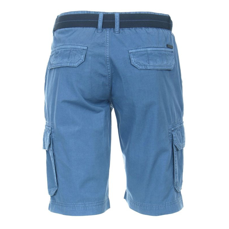 Bermuda poches cargo bleu CasaModa