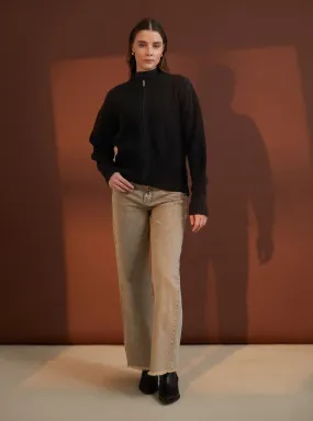 Black - Knit Cardigan
