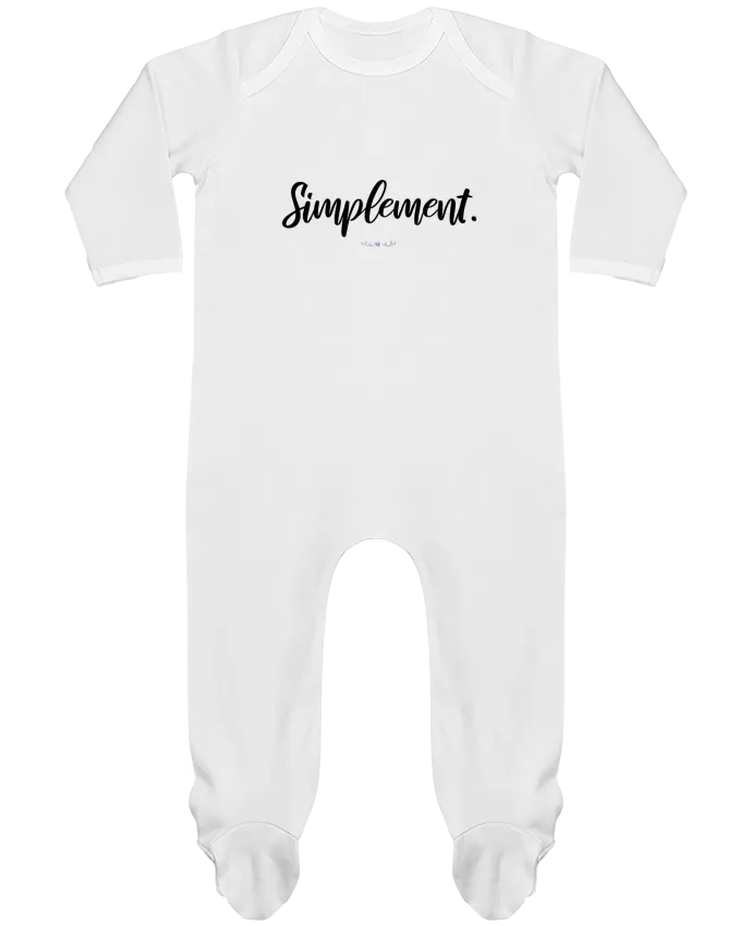 Body Pyjama Bébé Simplement par graphistedubonheur
