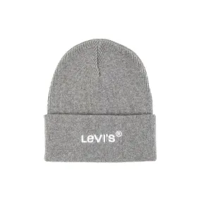 Bonnet gris Levi's - Echarpe, gant & bonnet Homme sur MenCorner