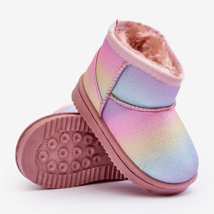 Bottes de Neige Isolées Enfant Multicolore Gooby