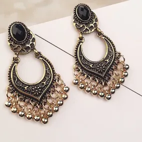 Boucles d'oreilles créole bohème