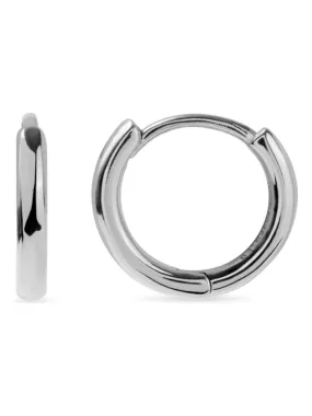 Boucles d'oreilles edum en argent 925 plaqué rhodium - Argent