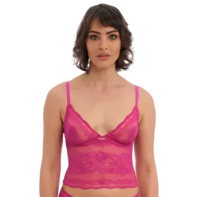 Bralette armatures violet Wacoal lingerie en nylon | 3 Suisses