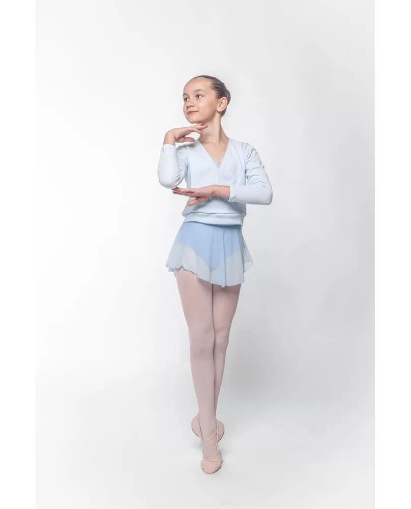 Cache-Coeur Danse Fille Bleu Ciel - Intermezzo