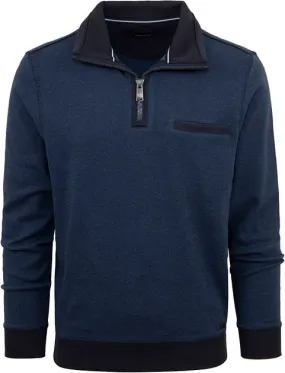 Casa Moda Pull Demi-Zip Bleu 413572800-116 commander en lign