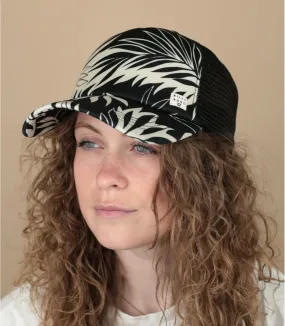 Casquette femme à fleurs - Casquette Heritage Mashup Trucker white multi Billabong : Headict