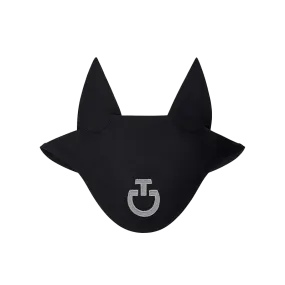 Cavalleria Toscana - Bonnet pour chevaux court Glitter noir et argent