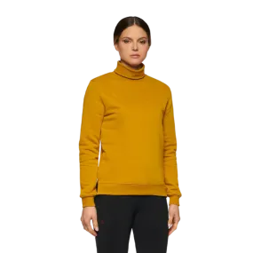 Cavalleria Toscana - Sweat col montant femme yellow ocre