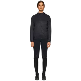Cavalleria Toscana - Veste à capuche femme légère et réversible femme marine/ vert