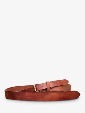 CEINTURE EN CUIR POUR HOMME MARRON LaCeinture - Naturel