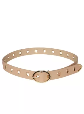 Ceinture Pieces Kylie Beige pour Femme