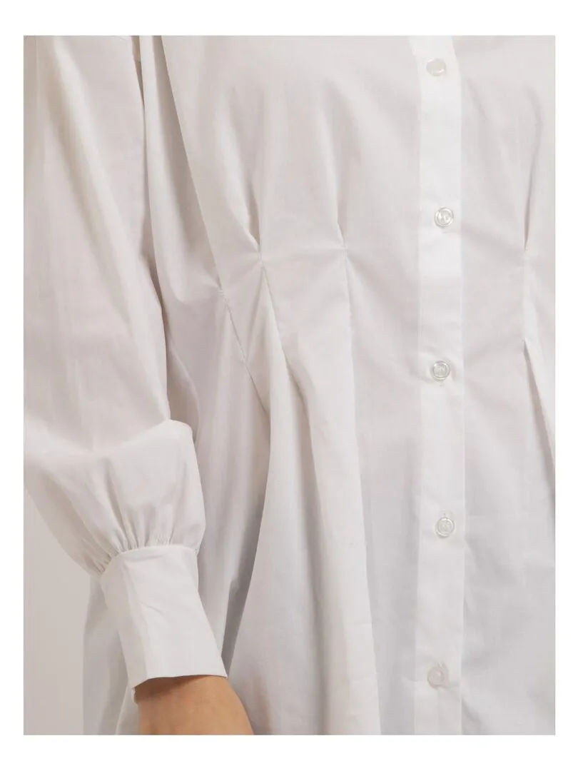 Chemise longue ORDIA - Blanc
