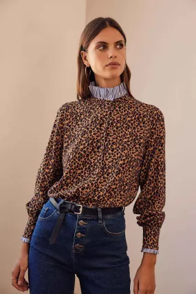 Chemise Mina léopard