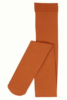 Collants Opaques - Cognac Orange