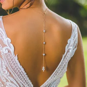 Collier De Dos Mariage - Augustine