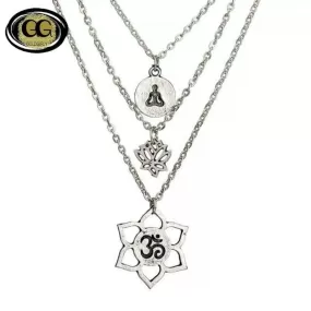 Collier Ras Du Cou Vintage Bohême Lune Éléphant Chaîne & Pendentif Bijoux Mode Ethnique