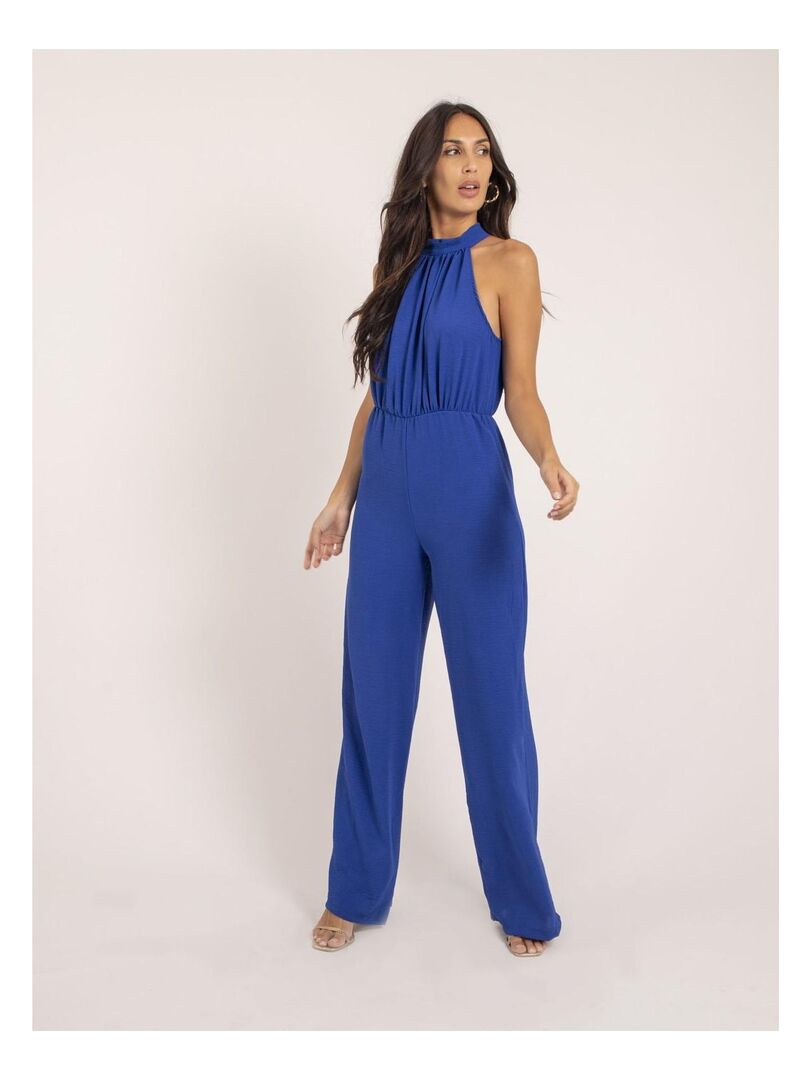 Combi pantalon ELIETTE - Bleu roi