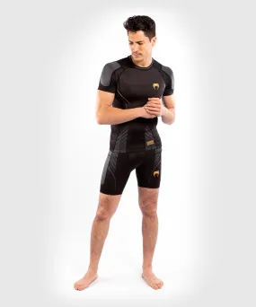 Compression T-Shirt Venum Athletics - Short Sleeve - Black/Gold.