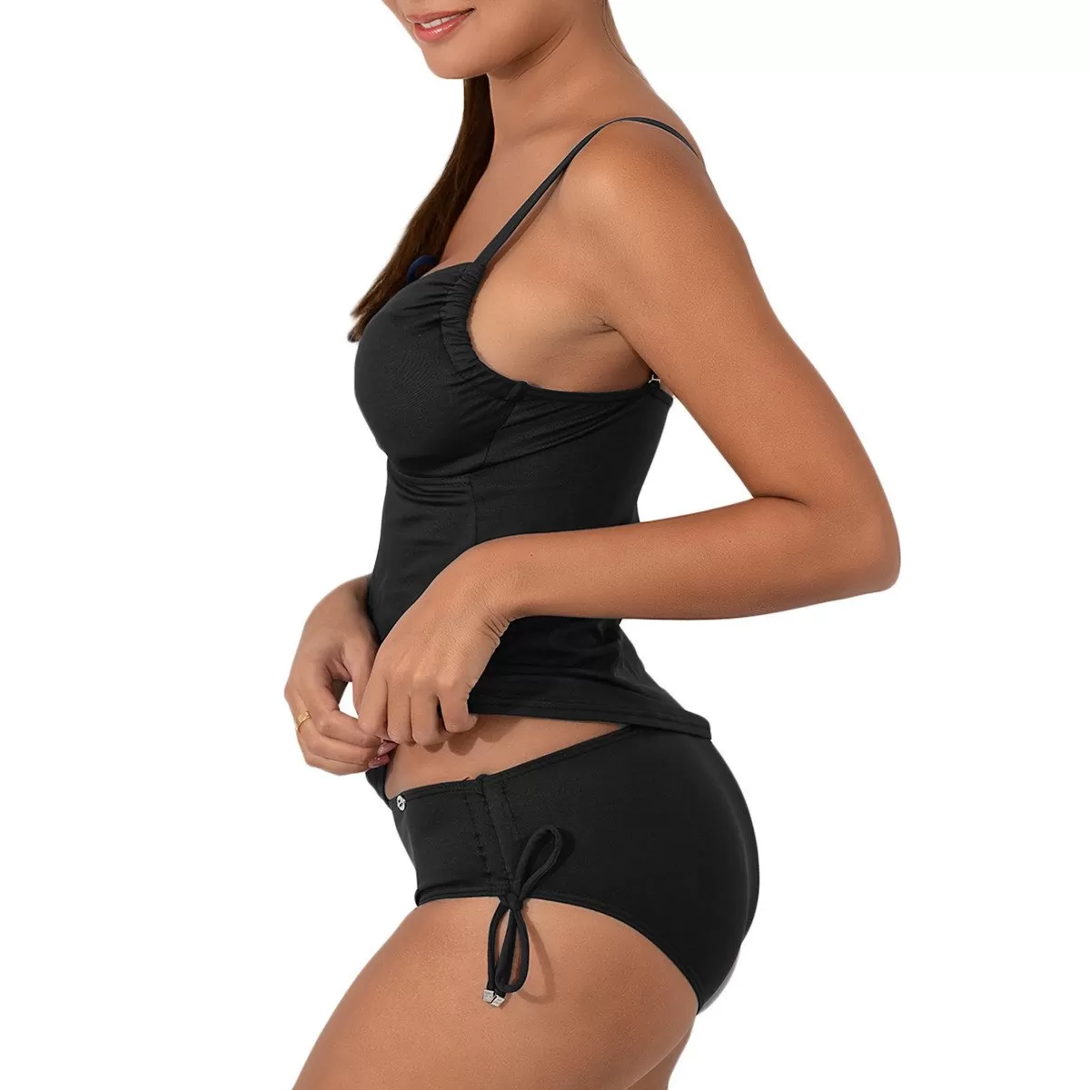 Culotte de maillot de bain Eva noir par Sun Playa