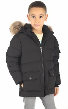 Doudoune Authentic Smooth noir Pyrenex - La Canadienne - Doudounes Textile Noir