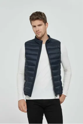 Doudoune gilet bleu fonce KAYSER