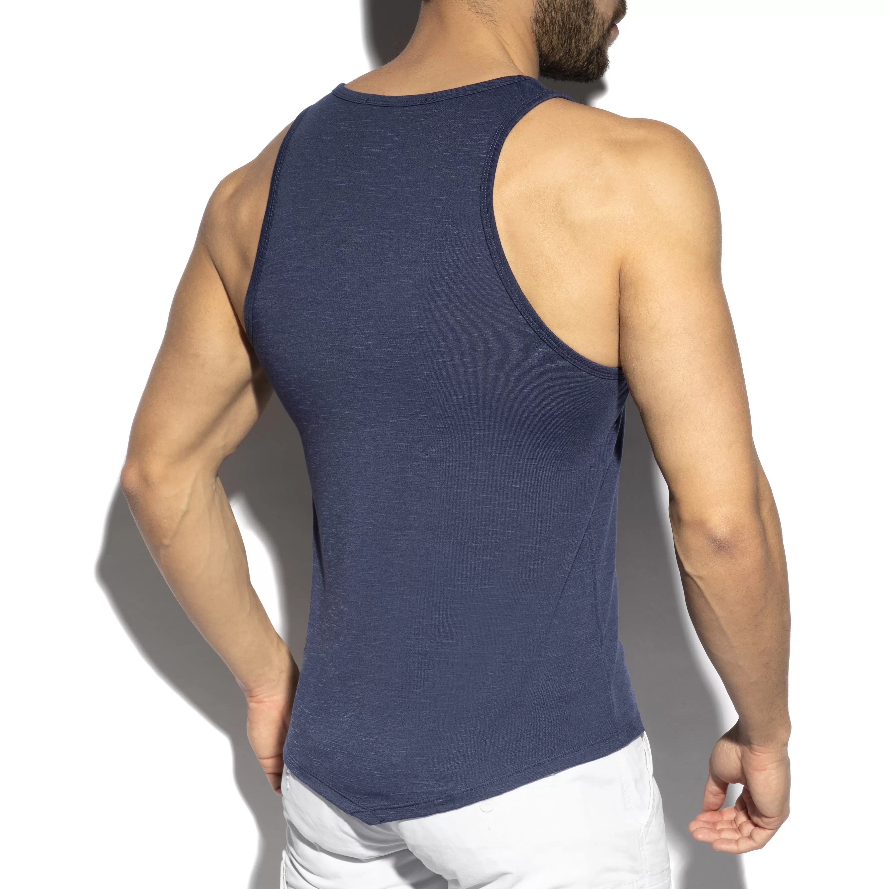 Débardeur FLAME - marine - ES collection : vente débardeurs homme E...
