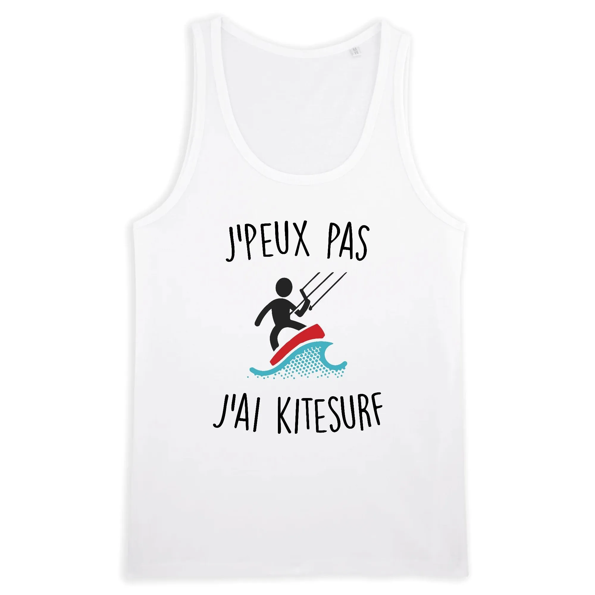 Débardeur Homme J'peux pas j'ai kitesurf
