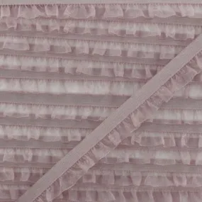 Elastic Lingerie Organza - old pink